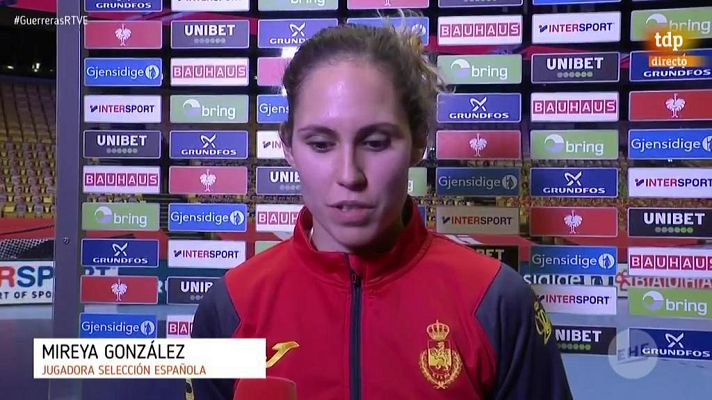 - Europeo de balonmano | Mireya González lamenta la primera mitad ante Francia: "Nos quedamos con muchísimas ganas"