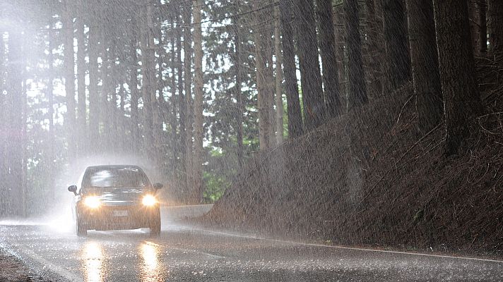 Lluvias persistentes en Galicia, Cantábrico y Pirineo occidental