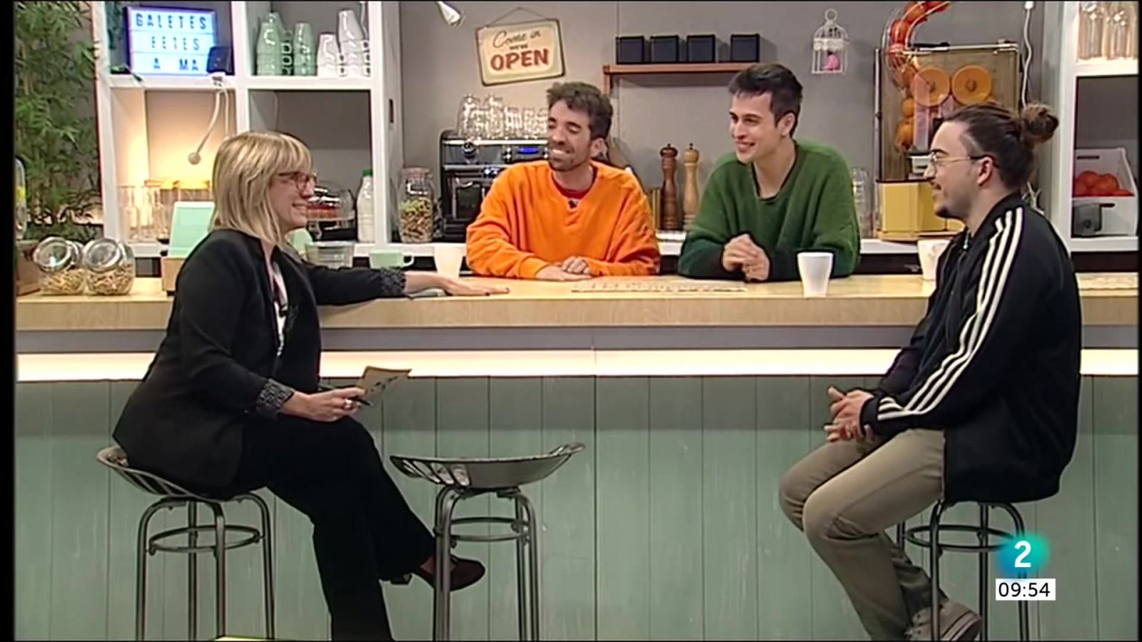 Gemma Nierga entrevista els Stay Homas