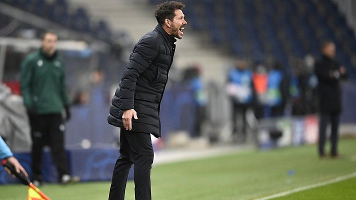 Telediario 1 - Simeone elogia a Zidane: "Transmite seguridad y confianza. Es ganador"