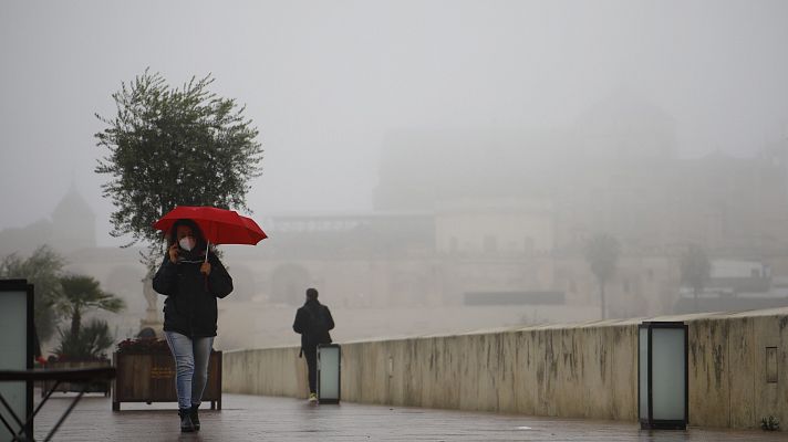 Lluvias persistentes en Pirineo occidental y sierras del sureste