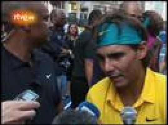  - Nadal se exhibe en la Gran Manzana