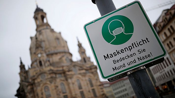 Telediario 1 - Coronavirus en Europa: Alemania prepara la vacunación mientras en otros países crecen las restricciones