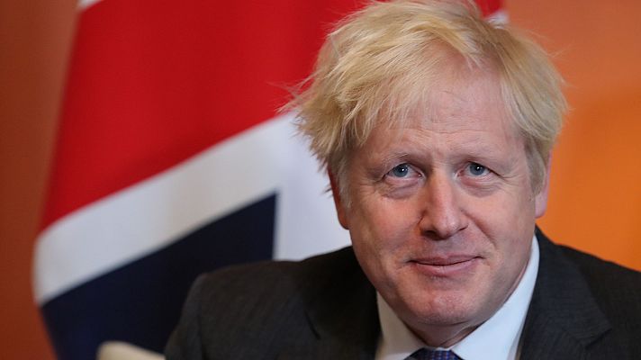 Telediario 1 - Un año de la victoria de Boris Johnson en Reino Unido