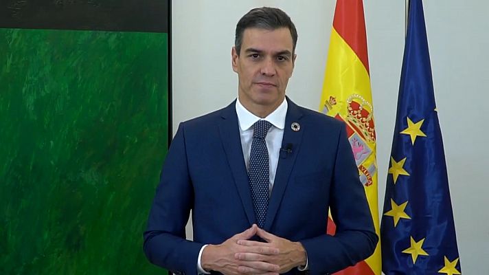 Sánchez: "La emergencia climática es el mayor desafío"