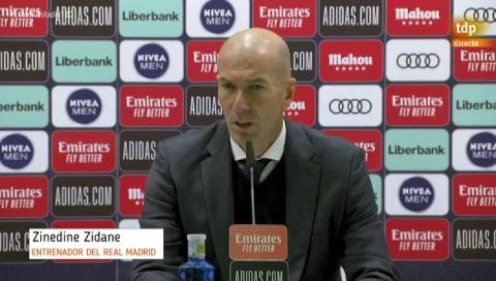 Zidane: "Hemos confirmado nuestra mejoría"