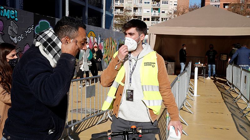 La sala Apolo de Barcelona experimenta con un concierto con test rápido