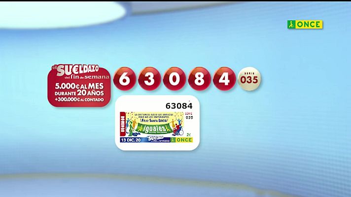 Sorteos ONCE - Sorteo ONCE - 13/12/20