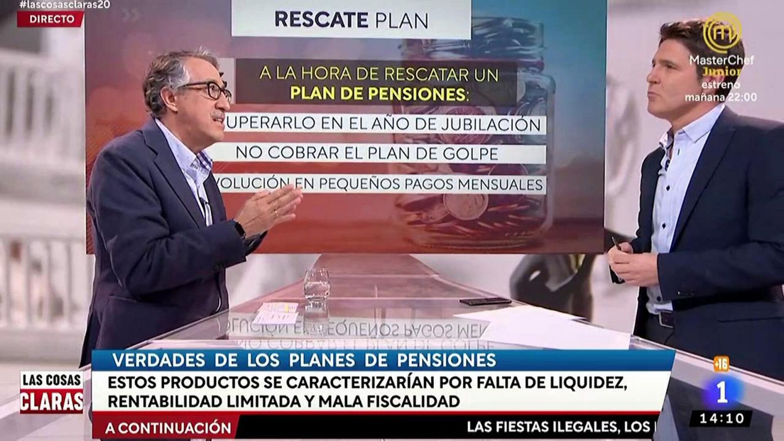 Jesús Soria, experto en consumo sobre los planes de pensiones: "Según la OCDE, en España más de la mitad de los planes cobran el máximo permitido"