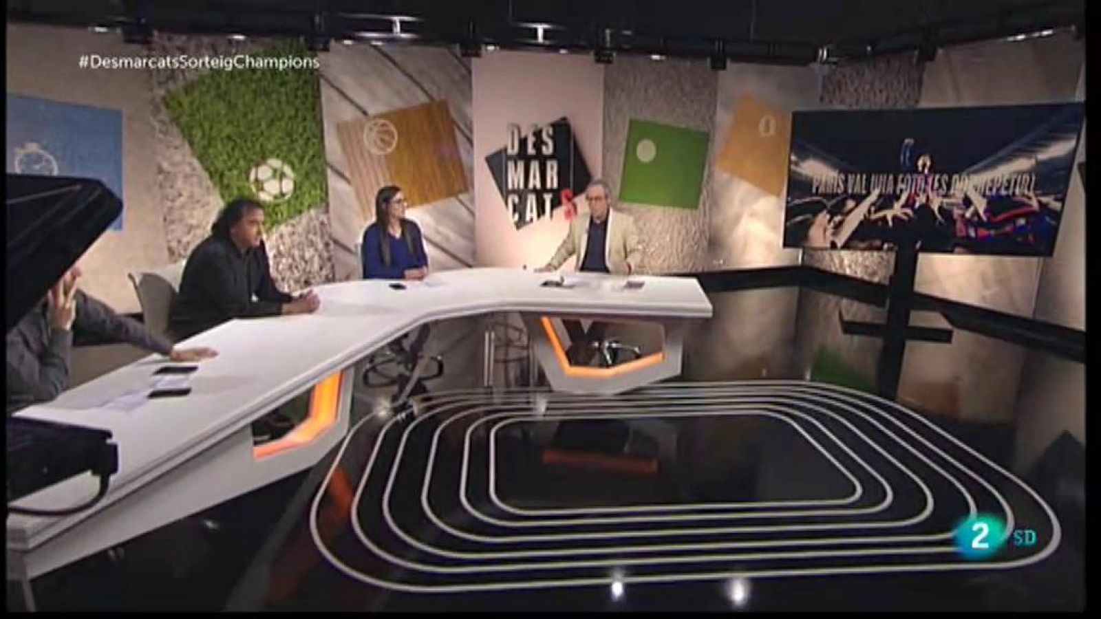 Desmarcats - Tertúlia esportiva. París val una foto