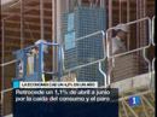 Telediario 1 - Telediario en 4' - 27/08/09