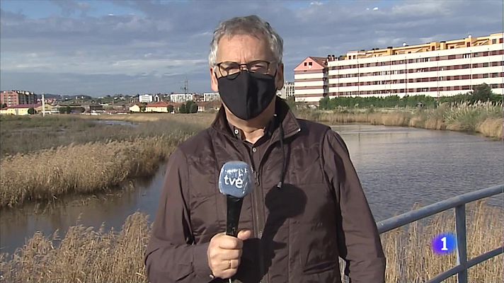 TeleCantabria - Inundaciones en zonas edificadas junto a la marisma