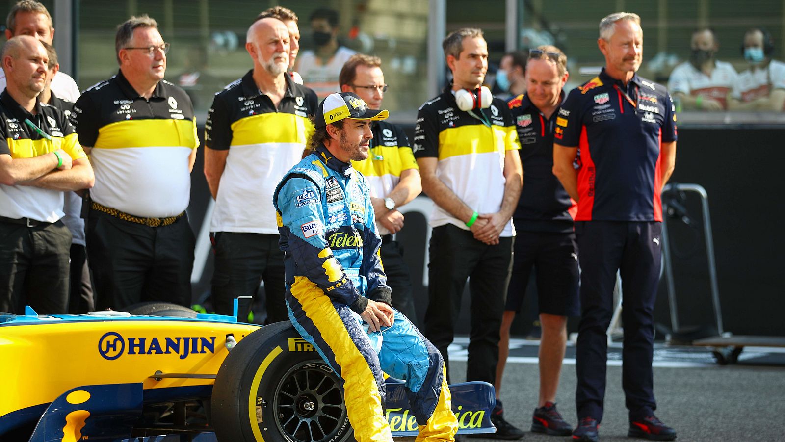 Fernando Alonso, el más rápido en Abu Dabi