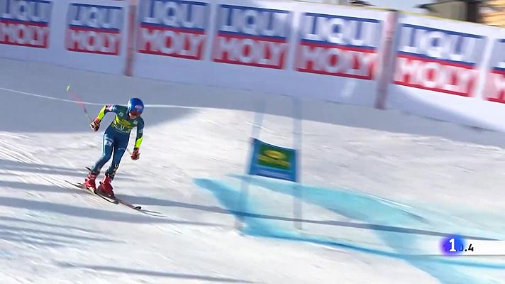 Telediario 1 - Mikaela Shiffrin vuelve a ganar once meses después