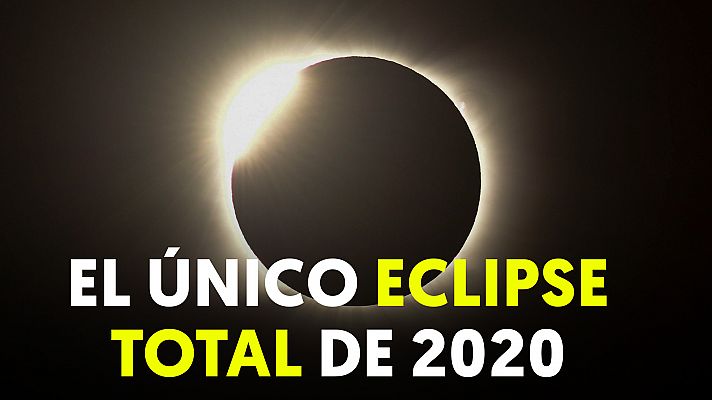 El único eclipse solar total del 2020