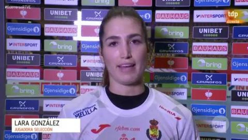 Europeo de balonmano | Lara González: "Hemos luchado hasta el final"