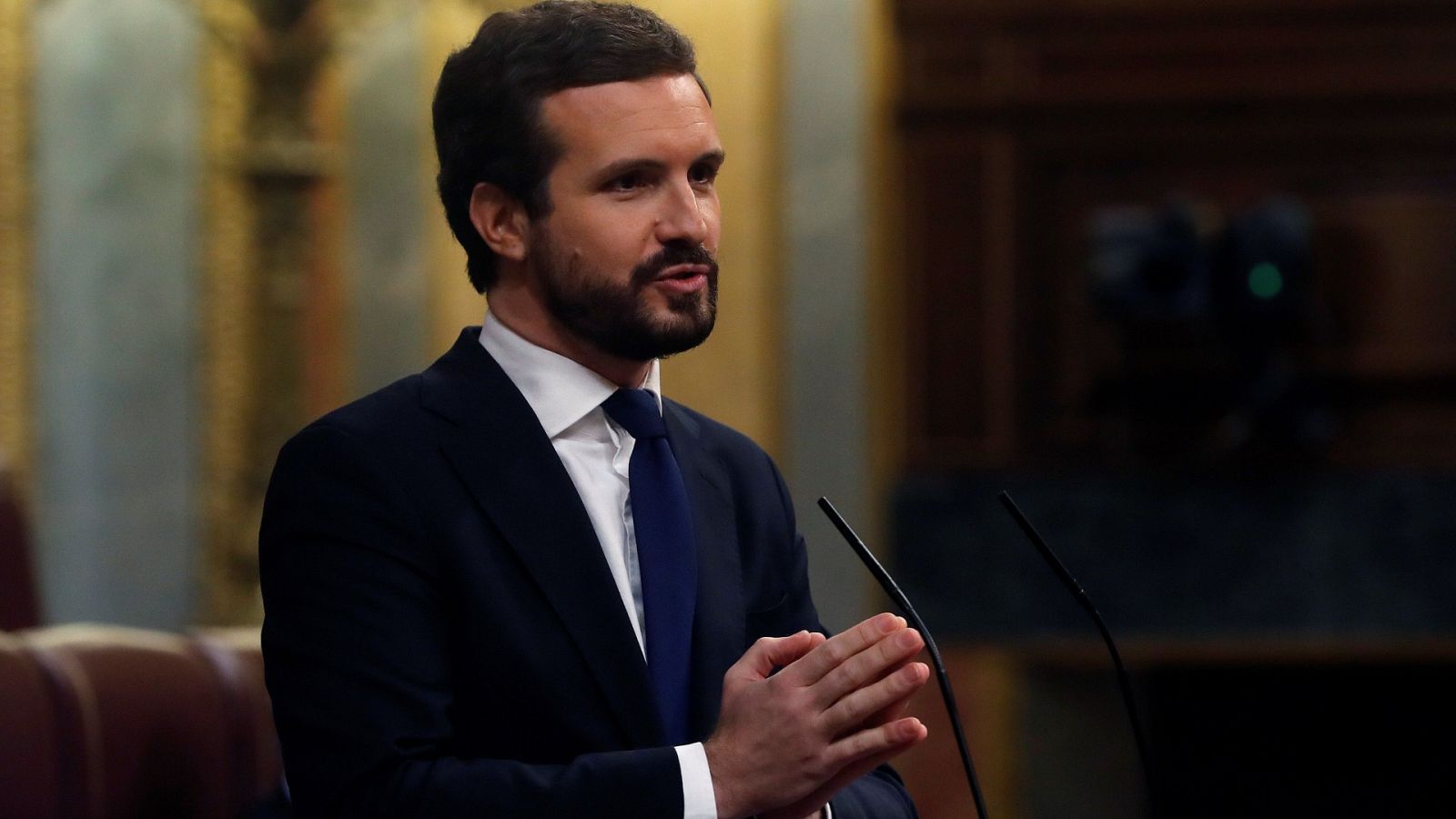 Casado culpa a Sánchez de no renovar el CGPJ - Especiales informativos | Ver