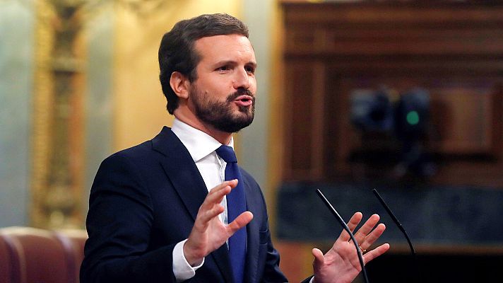 Especiales informativos - Casado exige a Sánchez que pida perdón por su "incompetencia" en la gestión de la pandemia