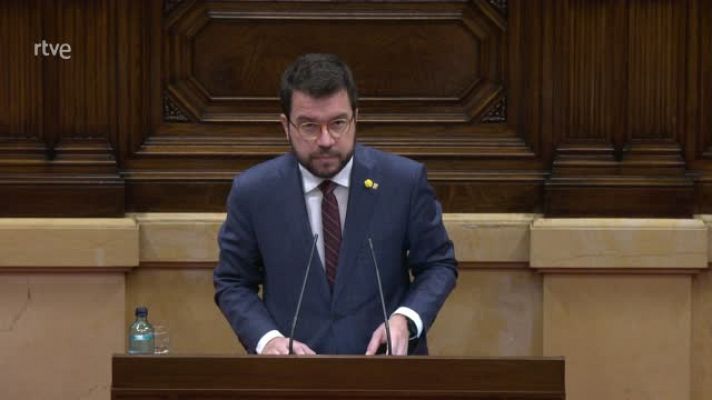 L'Informatiu - Aragonès assegura que no li tremolarà el pols si cal fer un pas enrere