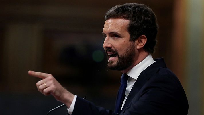 Informativo 24h - Casado reprocha a Sánchez que el PSOE "retrasó dos años" la renovación del CGPJ cuando era vocal el ministro Campo