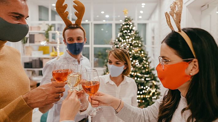 Reuniones en Navidad durante la pandemia