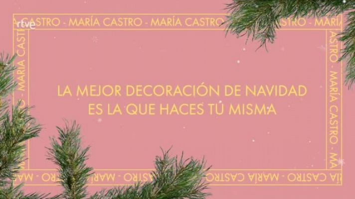 #Tendencias - Decora tu casa para Navidad con los consejos de María Castro