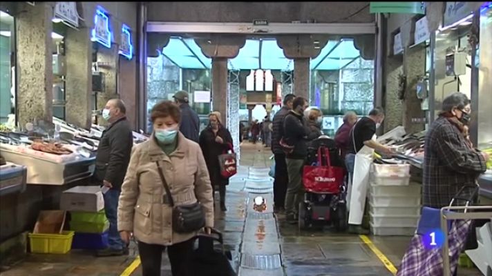 Telexornal - Galicia - Santiago volve ao peche perimetral