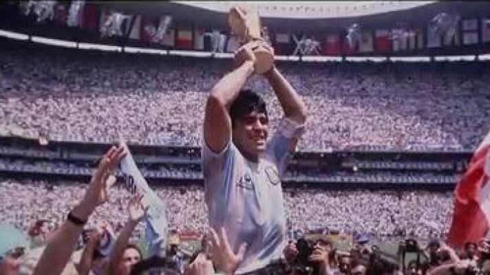 Maradona, en el recuerdo del The Best