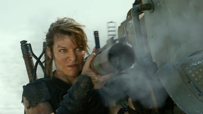 Telediario 1 - Milla Jovovich, cazadora de monstruos en 'Monster Hunter'