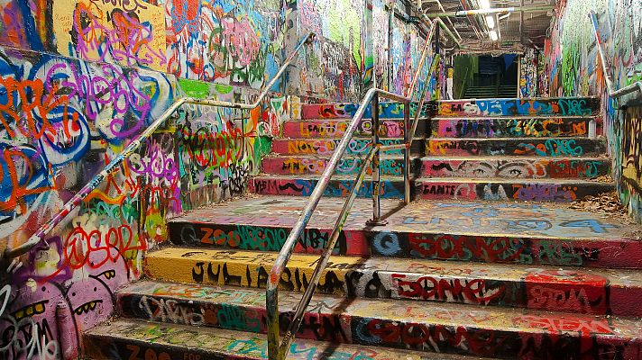 La hora de La 1 - Un hombre fallece por pintar un Grafiti