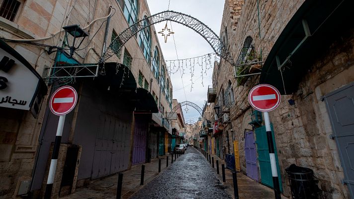 Belén celebrará la Navidad cerrada por la pandemia