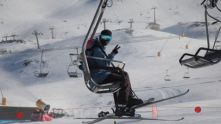 Telediario 1 - Sierra Nevada inaugura la temporada