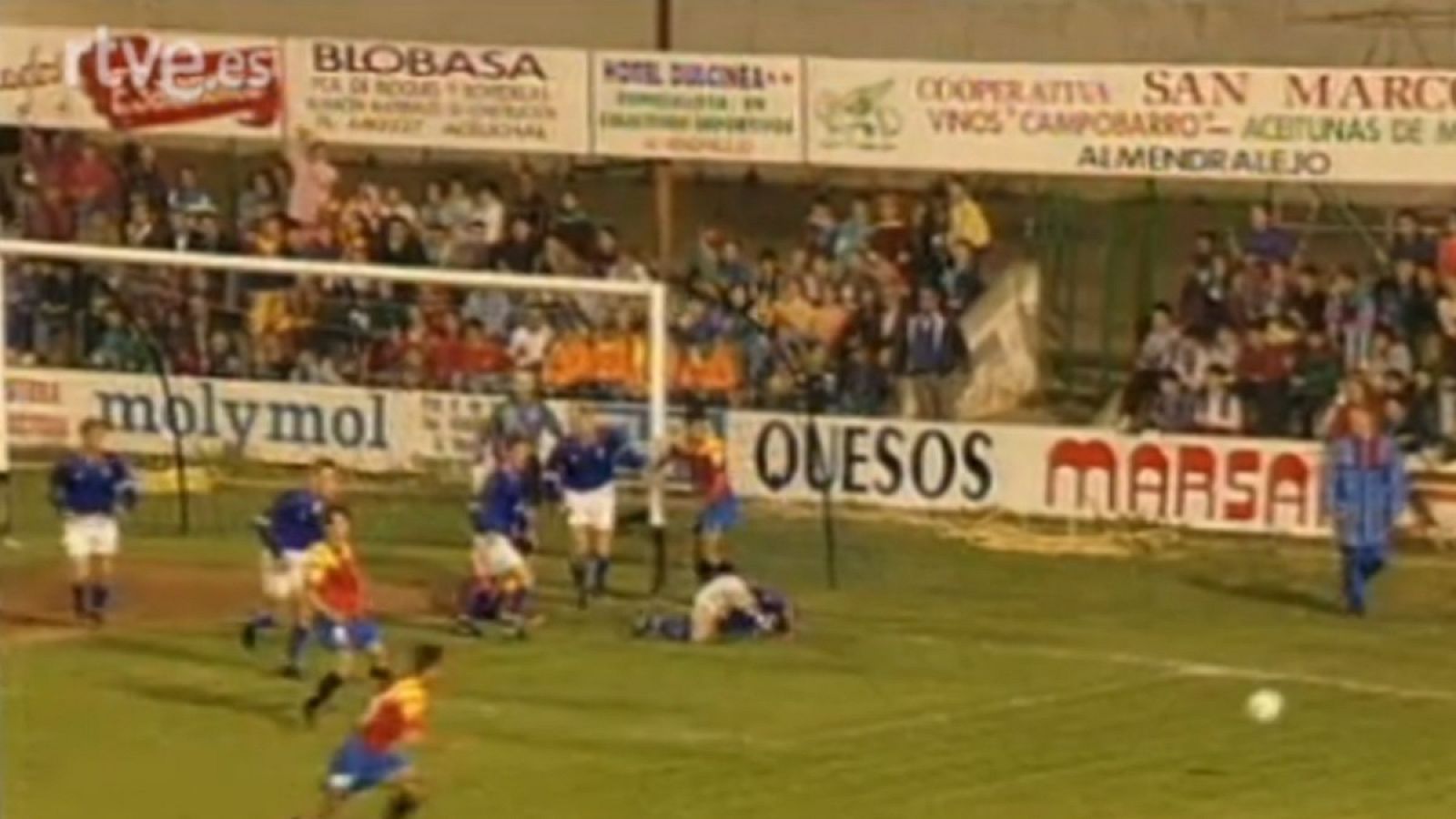 Futbol - Teledeporte - Amistoso Sub 18 España - Islandia. Almendralejo 11/05/1994