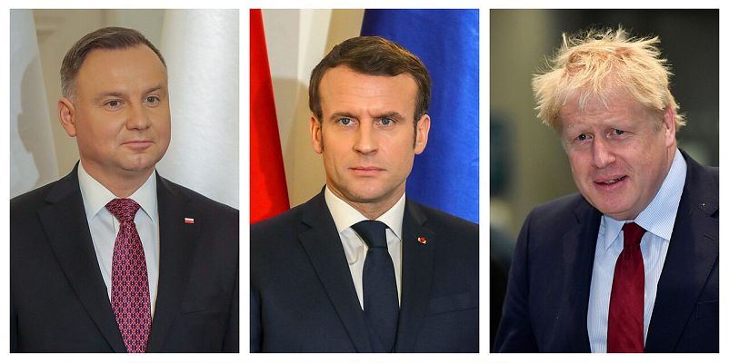 Macron, último de una larga lista de líderes mundiales contagiados con coronavirus