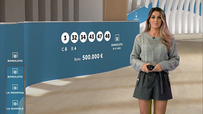 Loterías - Bonoloto + EuroMillones - 18/12/20