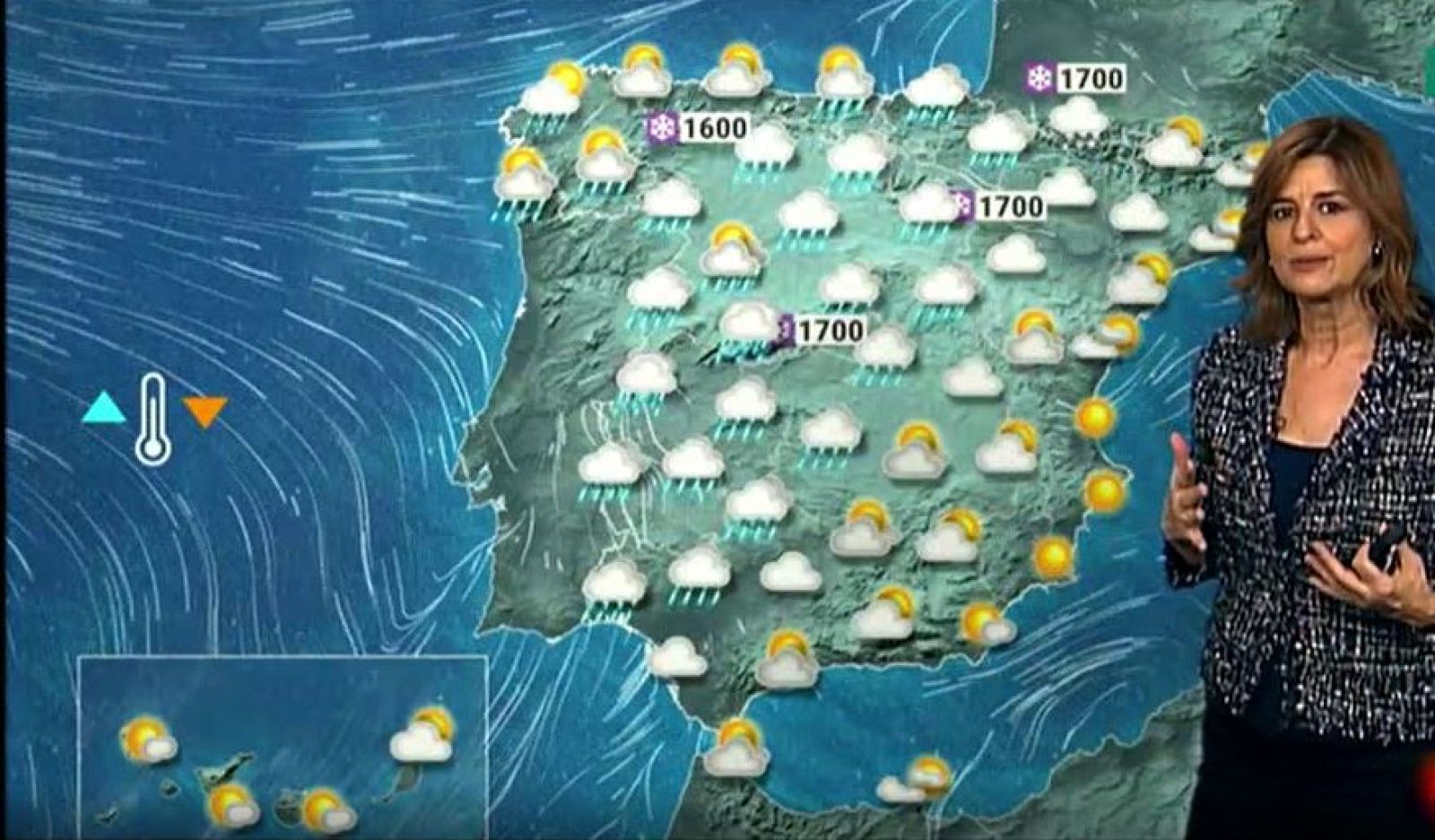 El tiempo - Un frente barre la Península de oeste a este - Ver ahora