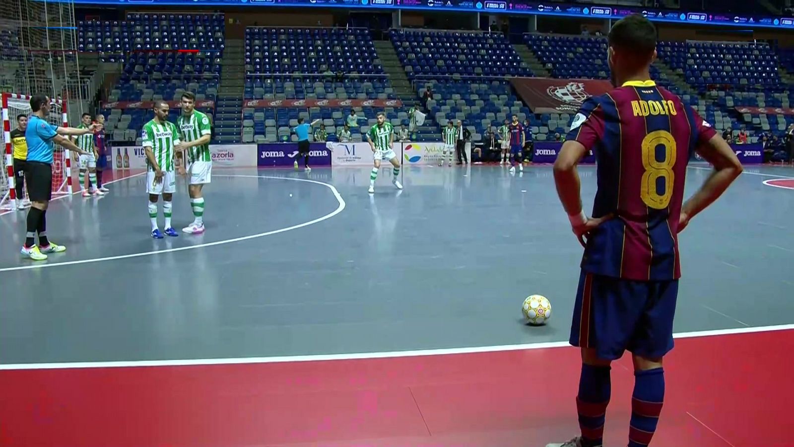 Fútbol Sala - Copa del Rey: 1ª Semifinal: Real Betis Futsal - Barça - ver ahora