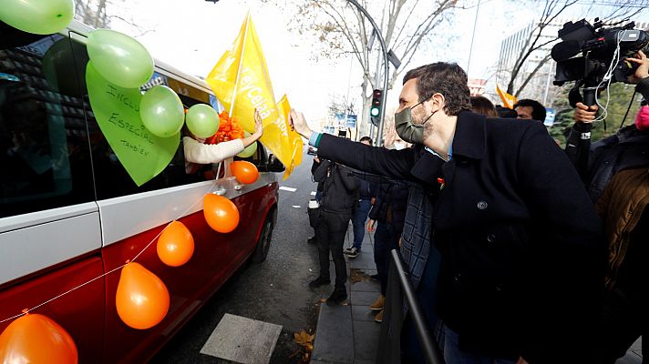Informativo 24h - PP, Vox y Cs cargan contra la "injusta" 'ley Celaá' y piden "libertad" educativa