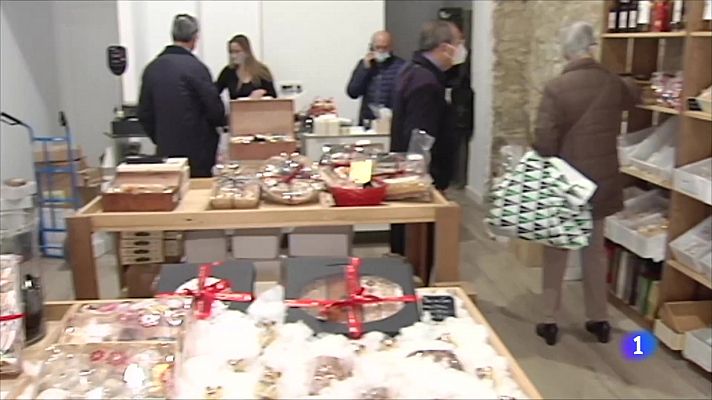 Telediario 1 - Las ventas de turrones han bajado este año alrededor de un 15%, según el sector