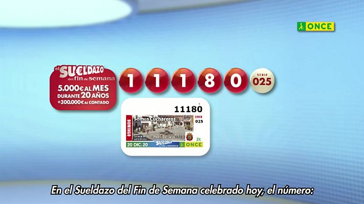 Sorteos ONCE - Sorteo ONCE - 20/12/20