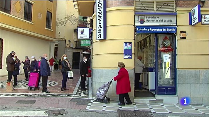 El gasto medio de los andaluces para el Sorteo de la Lotería, por debajo de la media española