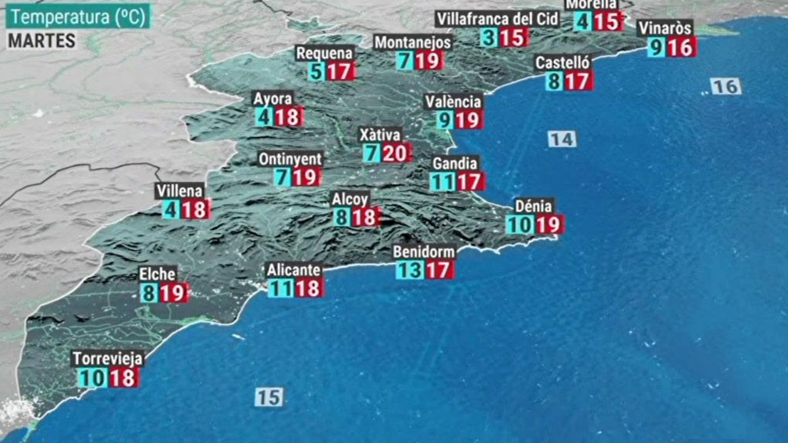 El tiempo en la Comunidad Valenciana - 21/12/20 - RTVE.es