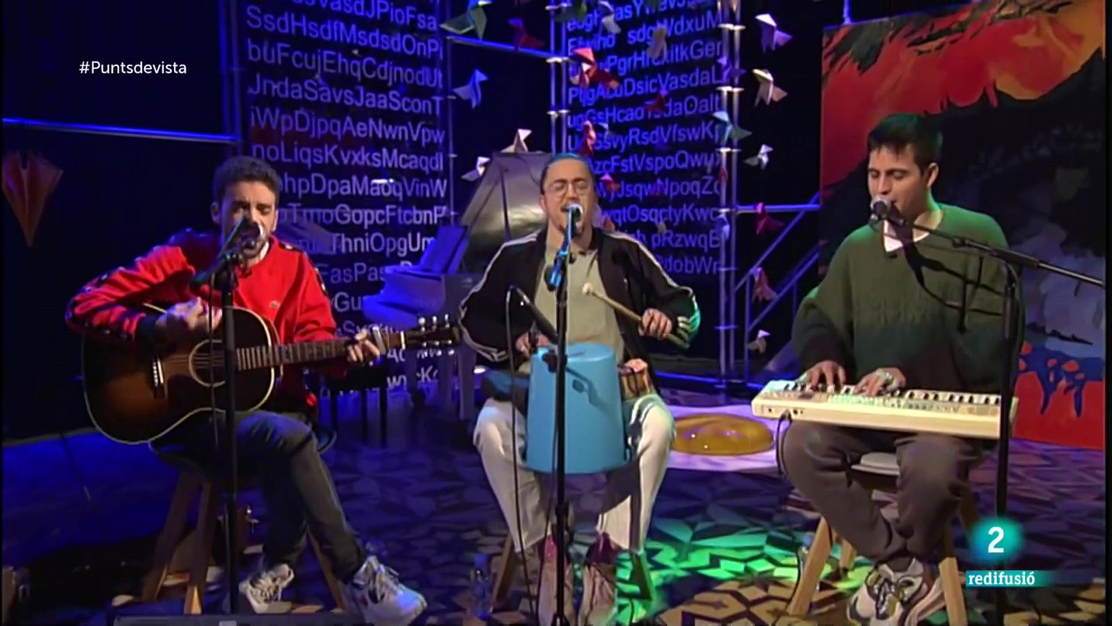 Actuació Stay Homas "Let it go" a Punts de vista