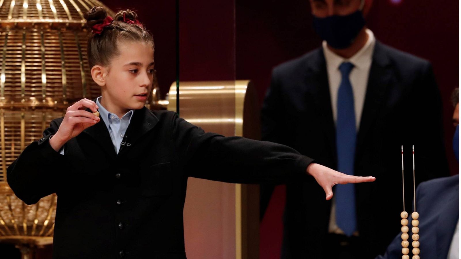 Vídeo del tercer premio del Gordo de la Lotería de Navidad 2020, el 52.472