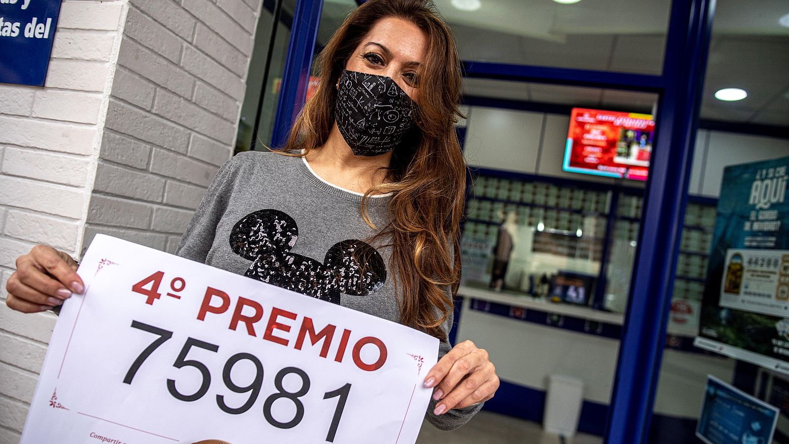 El 75981, el primero de los dos cuartos premios del Gordo de Lotería de Navidad 2020 | Ver