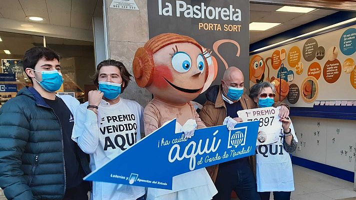 La hora de La 1 - El Gordo de Navidad toca en Reus por segunda vez consecutiva