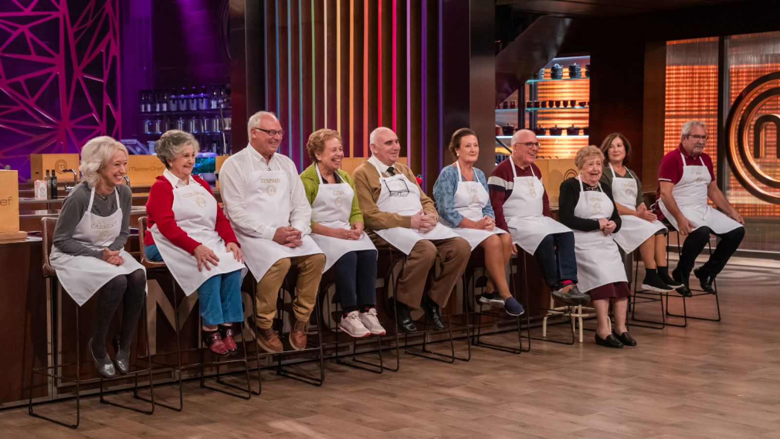 Así son los aspirantes de la edición más veterana de MasterChef