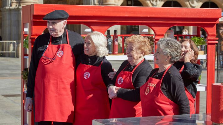 MasterChef Abuelos - Aurelia sorprende a Pepe con unos inesperados piropos