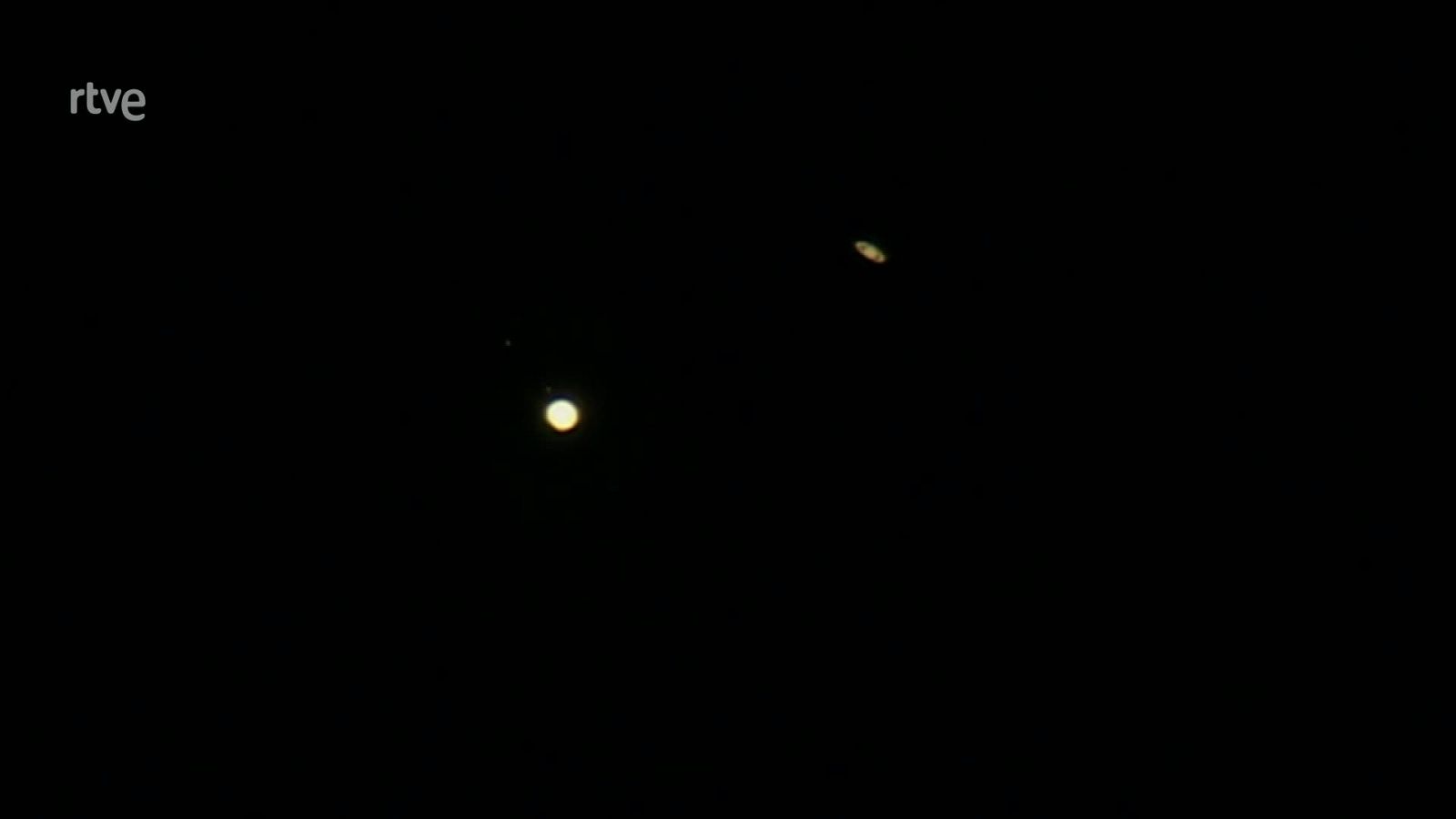 Así fue la histórica conjunción de Júpiter y Saturno - Modo Digital | Ver