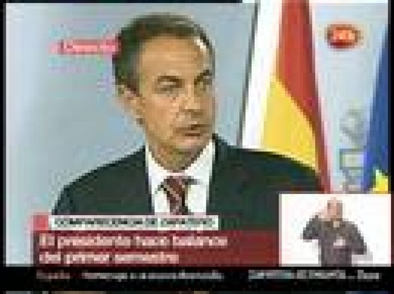 Zapatero: "Lo peor de la recesión y el paro ha quedado atrás"